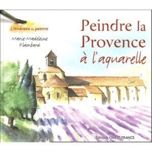 Provence watercolor book