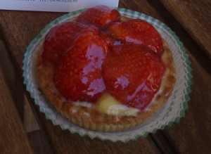 Strawberry tart St Remy