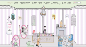 Laduree web site 2011