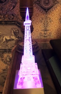 Lighted Eiffel Tower compr